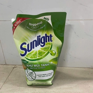 Nước Rửa Chén Sunlight Hương Chanh Trà Xanh Thiên Nhiên Lô Hội 3.1-3.3kg Giá Ưu Đãi 31.900 VND