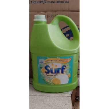 Nước rửa chén Surf hương tắc 3,6kg, công thức mạnh tẩy sạch dầu mỡ, chỉ 87.000 VND 4 Nước rửa chén Surf hương tắc 3,6kg, công thức mạnh tẩy sạch dầu mỡ, chỉ 87.000 VND 4