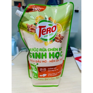 Nước rửa chén TERO Enzyme Châu Âu 1,8kg - Bảo vệ da tay, tiết kiệm, giá 99.330₫ 3