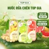 Nước Rửa Chén Top Gia Chai 1Kg Hương Bưởi Hồng, Gừng Tươi và Chanh Tươi, An Toàn Da Tay, Tự Nhiên, Giá 132.300₫