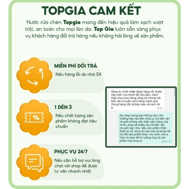Nước Rửa Chén Top Gia chiết xuất tự nhiên, an toàn cho da tay, sạch, 132.300₫