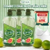 Nước rửa chén TopGia hương chanh 1.08kg - Làm sạch vượt trội, bảo vệ da tay, 49.999₫ 5