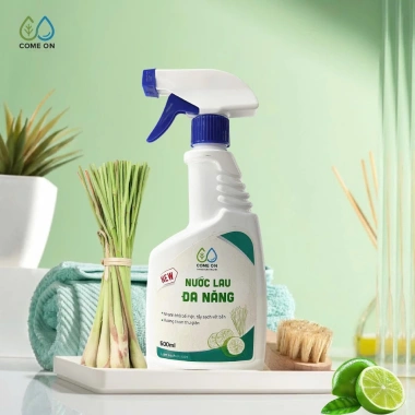 Nước rửa đa năng COME ON xịt, làm sạch bề mặt, loại bỏ vết bẩn cứng đầu, 104.500 VND