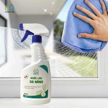 Nước rửa đa năng COME ON xịt, làm sạch bề mặt, loại bỏ vết bẩn cứng đầu, 104.500 VND 5 Nước rửa đa năng COME ON xịt, làm sạch bề mặt, loại bỏ vết bẩn cứng đầu, 104.500 VND 5