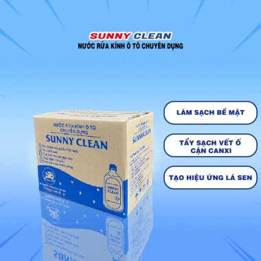 Nước rửa kính ô tô 1 thùng chính hãng - Sạch kính, diệt vết ố, giảm 27.777₫ 2
