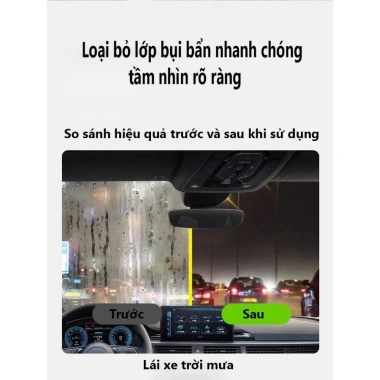 Nước Rửa Kính Ô Tô 96k – Tẩy Màng Dầu, Vết Ố, Gương, Bàn Chải Tiện Lợi, Giá 80.000₫ 6
