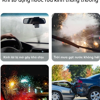 Nước rửa kính ô tô Focar đậm đặc, làm sạch sâu, chống xương mù, bám nước – Giá 169.000₫ 3
