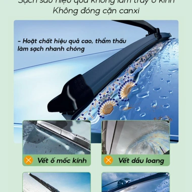 Nước rửa kính ô tô Focar đậm đặc, làm sạch sâu, chống xương mù, bám nước – Giá 169.000₫ 5