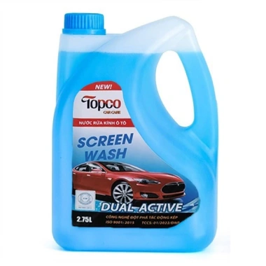 Nước rửa kính xe ô tô Topco lá sen 2,7 lít - Không lắng cặn, sạch bề mặt, giá chỉ 91.000 đ 5