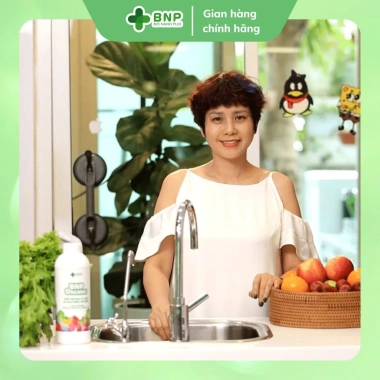 Nước rửa rau củ quả BNP Organic - Giá 109k, làm sạch an toàn, không chất bảo quản