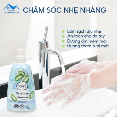 Nước Rửa Tay Balea 500ml Đủ Mùi, Dưỡng Ẩm, Diệt Khuẩn, Không Khô Da – 99.999đ