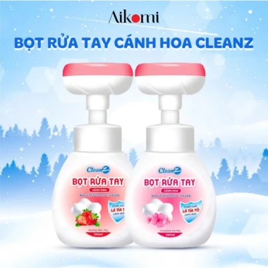 Nước Rửa Tay Dạng Bọt CleanZ 350ml - Diệt Vi Khuẩn, An Toàn Cho Da, Giá 60.000 VND