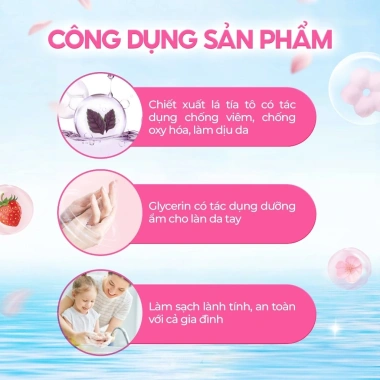 Nước Rửa Tay Dạng Bọt CleanZ 350ml - Diệt Vi Khuẩn, An Toàn Cho Da, Giá 60.000 VND