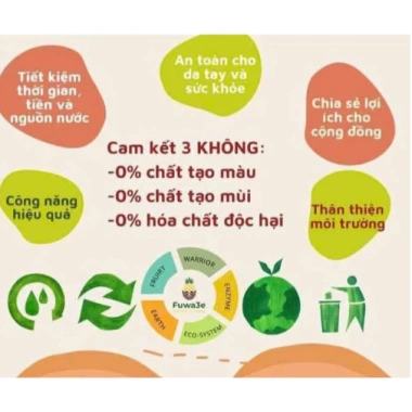 Nước Rửa Tay Dạng Bọt Fuwa3e Hương Quýt Organic Khử khuẩn, dưỡng da, Giá 107.500₫ 6 Nước Rửa Tay Dạng Bọt Fuwa3e Hương Quýt Organic Khử khuẩn, dưỡng da, Giá 107.500₫ 6