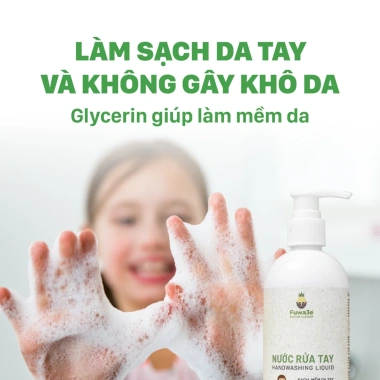 Nước rửa tay Fuwa3e 300ml mùi tinh dầu quýt Enzyme sinh học - Giá ưu đãi 86.000₫ 4