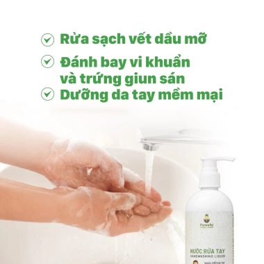Nước rửa tay Fuwa3e 300ml mùi tinh dầu quýt Enzyme sinh học - Giá ưu đãi 86.000₫ 7