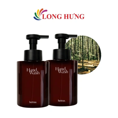 Nước rửa tay Hetras Bubble 515ml hương nước hoa - Sạch nhẹ, thơm lâu, 429.000 VND