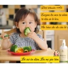 Nước rửa tay hữu cơ Fuwa3e – Sạch khuẩn, mềm da, an toàn bé, tinh dầu quýt 5