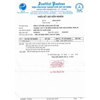 Nước rửa tay hữu cơ Layerclean Lô hội trà xanh 330ml - Kháng khuẩn, dưỡng ẩm, giá ưu đãi 57.5k