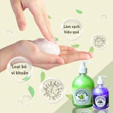 Nước rửa tay kháng khuẩn Bm SoftClean 500ml - Diệt khuẩn 99%, làm sạch nhanh, dưỡng ẩm, chỉ 32.308đ