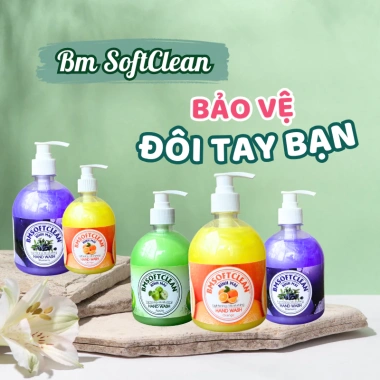 Nước rửa tay kháng khuẩn Bm SoftClean 500ml - Diệt khuẩn 99%, làm sạch nhanh, dưỡng ẩm, chỉ 32.308đ 8 Nước rửa tay kháng khuẩn Bm SoftClean 500ml - Diệt khuẩn 99%, làm sạch nhanh, dưỡng ẩm, chỉ 32.308đ 8