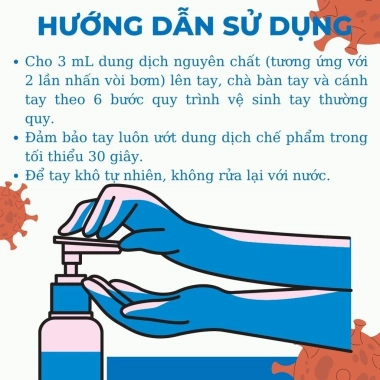 Nước Rửa Tay Khô ALFASEPT Pure Da Nhạy Cảm, Diệt Khuẩn Nhanh 500ml - 66.000đ 6