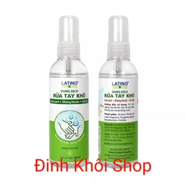 Nước rửa tay khô Latino hương trà xanh - Khử khuẩn, dưỡng da, giá 30.000đ 2