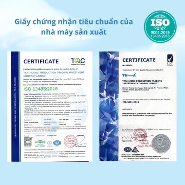Nước rửa tay khô THA HANDRUB 80% Ethanol - sạch khuẩn, không cần rửa lại, dưỡng ẩm da tay mềm mịn - 132.000₫ 6