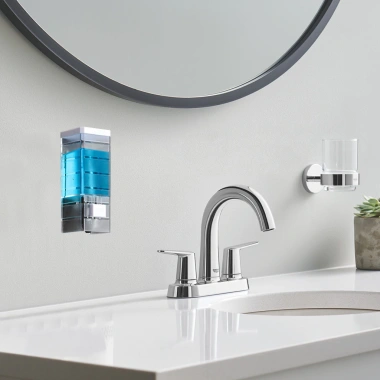 Nước rửa tay không đục lỗ - Treo tường không dấu vết, hộp xà phòng trong suốt - 85.799 VND 5 Nước rửa tay không đục lỗ - Treo tường không dấu vết, hộp xà phòng trong suốt - 85.799 VND 5