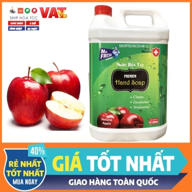 Nước rửa tay Khử mùi Diệt khuẩn 5L Mr.Fresh Hương Cam Quế - Thảo mộc thơm, chỉ 194.000₫ 9