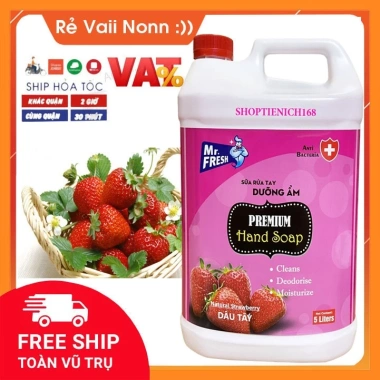 Nước Rửa Tay Khử Mùi Diệt Khuẩn Mr Fresh Premium 5L Hương Quế - Giá 209.000 VNĐ 2