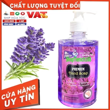 Nước rửa tay khử mùi Premium Hand Soap Mr Fresh 5L Hương Quế - Giá ưu đãi 196.000₫
