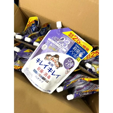Nước rửa tay Kirei Kirei Lion Nhật Bản 450/475ml - Sạch khuẩn, dịu da, hương thơm nhẹ, giá 140k 2