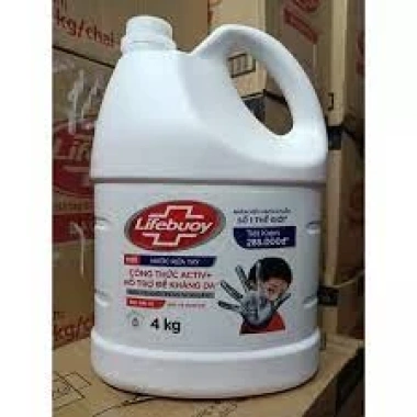 Nước rửa tay Lifebuoy 3.94 lít - 4kg chính hãng, diệt khuẩn, giảm giá 345.000₫ 2