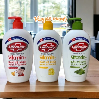 Nước rửa tay Lifebuoy 450g đa màu - Bảo vệ khỏi vi khuẩn, giá chỉ 83.300₫