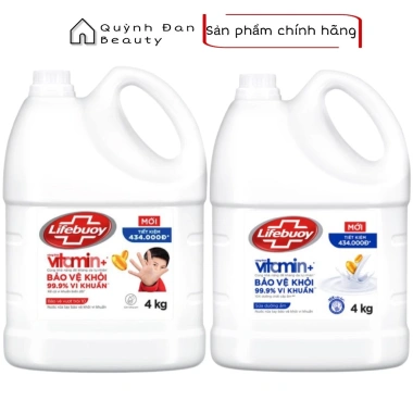 Nước Rửa Tay Lifebuoy Bảo Vệ Dưỡng Ẩm Khử Mùi 2kg/4kg Tiết Kiệm 300.000 VND 3