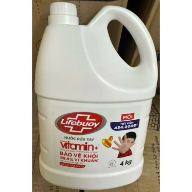 Nước Rửa Tay Lifebuoy Bảo Vệ Dưỡng Ẩm Khử Mùi 2kg/4kg Tiết Kiệm 300.000 VND 6