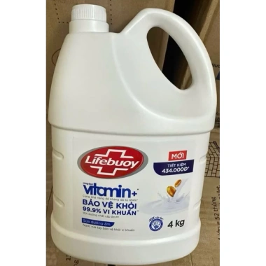 Nước Rửa Tay Lifebuoy Bảo Vệ Dưỡng Ẩm Khử Mùi 2kg/4kg Tiết Kiệm 300.000 VND 7