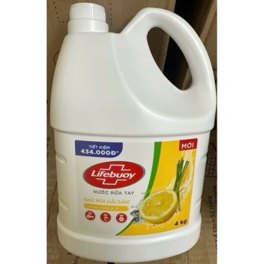 Nước Rửa Tay Lifebuoy Bảo Vệ Dưỡng Ẩm Khử Mùi 2kg/4kg Tiết Kiệm 300.000 VND 8