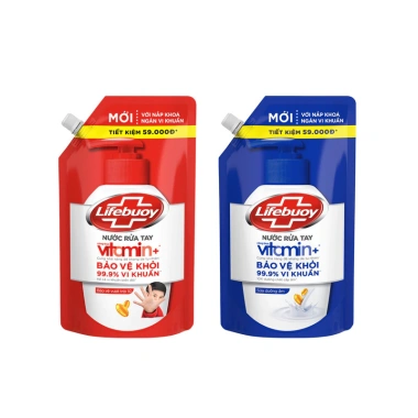Nước Rửa Tay Lifebuoy Vitamin+ 1KG - Bảo Vệ 99.9% Vi Khuẩn, Giá Ưu Đãi 172.000₫ 3 Nước Rửa Tay Lifebuoy Vitamin+ 1KG - Bảo Vệ 99.9% Vi Khuẩn, Giá Ưu Đãi 172.000₫ 3