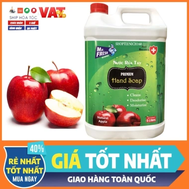 Nước Rửa Tay Mr Fresh 5L Hương Quế - Thơm Dịt, Khử Khuẩn, Da Mềm Mại Giá 209k 5