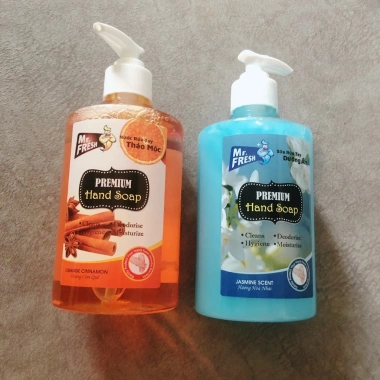 Nước rửa tay Premium Hand Soap Mr.Fresh 500ml Hương nhài - Khử mùi, giá 43.900₫ 2