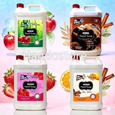 Nước Rửa Tay Premium Mr Fresh Hàn Quốc 5L - Giá ưu đãi 169.000đ, chất kháng khuẩn, thơm nhẹ 7