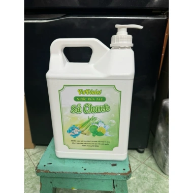 Nước rửa tay sả chanh 5L - Khử vi khuẩn, không gây khô, giá ưu đãi 165k 3