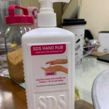 Nước rửa tay SDS 1 lít - Kháng khuẩn mạnh, giá ưu đãi 105.000 VND, sạch an toàn