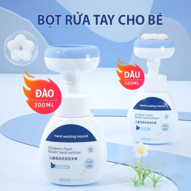 Nước Rửa Tay Tạo Bọt Hình Bông Hoa 300ml - Dưỡng ẩm, Diệt Vi Khuẩn, Giá Chỉ 39.000₫ 2