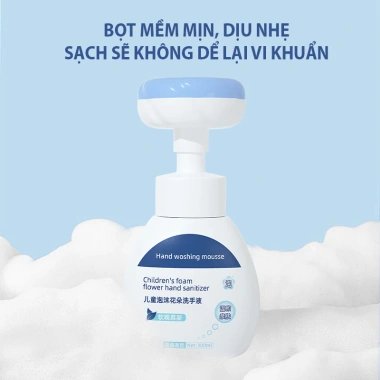Nước Rửa Tay Tạo Bọt Hình Bông Hoa 300ml - Dưỡng ẩm, Diệt Vi Khuẩn, Giá Chỉ 39.000₫ 4