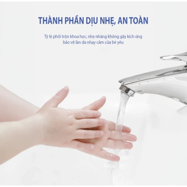 Nước Rửa Tay Tạo Bọt Hình Bông Hoa 300ml - Dưỡng ẩm, Diệt Vi Khuẩn, Giá Chỉ 39.000₫ 5