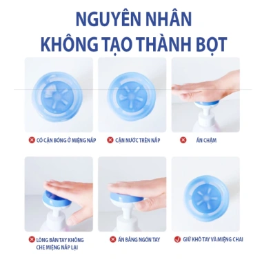 Nước Rửa Tay Tạo Bọt Hình Bông Hoa 300ml - Dưỡng ẩm, Diệt Vi Khuẩn, Giá Chỉ 39.000₫ 7