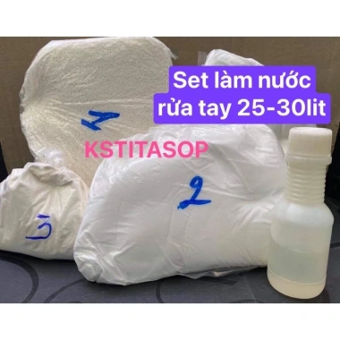 Nước rửa tay tự làm 25-30 lít hương hoa - Giá chỉ 200.000đ, giảm tới 42.000đ